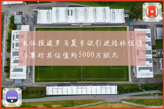 米体报道罗马夏季欲引进格林伍德马赛对其估值约5000万欧元