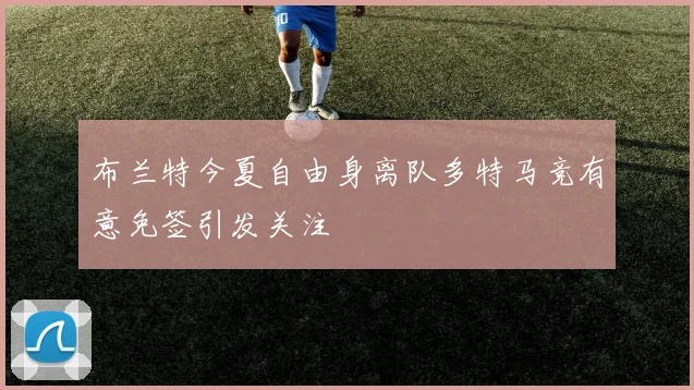布兰特今夏自由身离队多特马竞有意免签引发关注